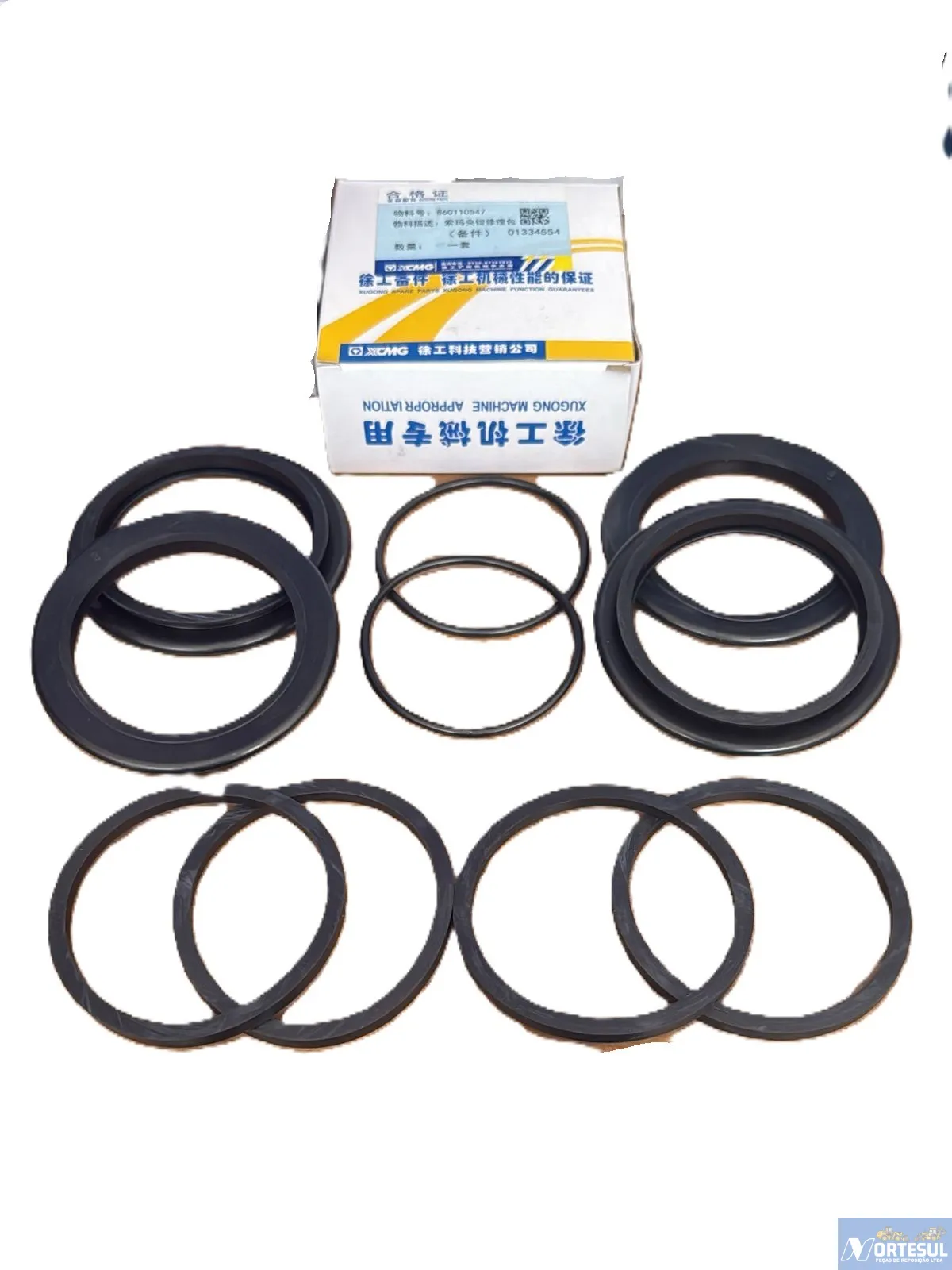 KIT REPARO PINCA DE FREIO LW300KV ZL30H XCMG 860110547